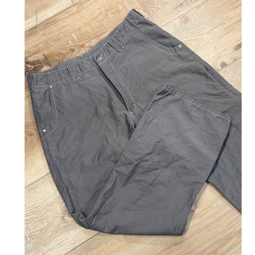 Ocean Pacific OC VTG Loose Baggy Pants Gray Cotton Blend Mens Size 34 Y2K Skater